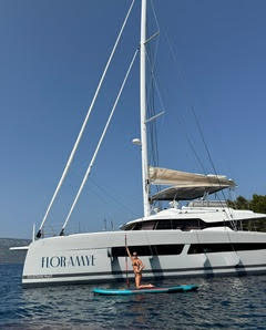 Day 4 on our croatia trip- paddle boarding