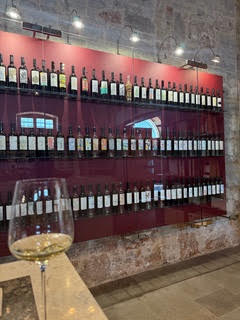 a playful wine tasting in Stina