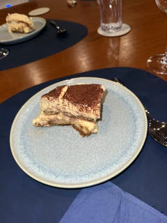 finishing up with dessert