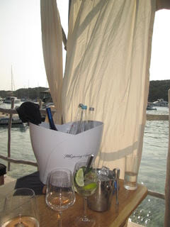 On Board the catamaran Floramye on our way to Croatia, day 1